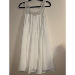 Express double layer dress with lace size 6